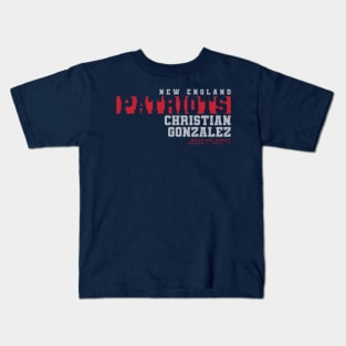 Christian Gonzalez Kids T-Shirt